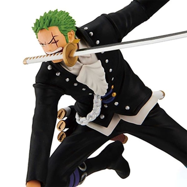 Banpresto One Piece Figur Ichibansho Roronoa Zoro 11 Cm Sort