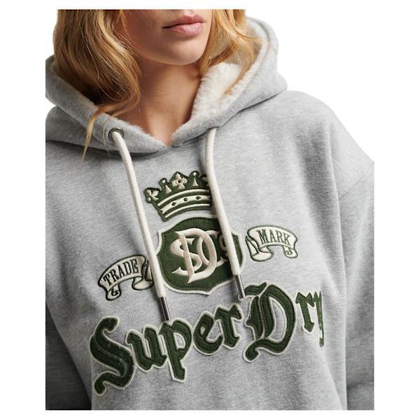 Superdry Kjole Vintage Pride In Craft H Grå XS Kvinde