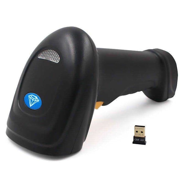 Globbaltec Stregkodescanner 1d Fast Speed Bluetooth Orange