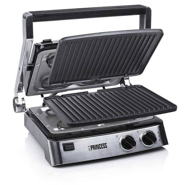 Princess Elektrisk Grill 117300 2000w Sort,Søvfarvet One Size / EU Plug