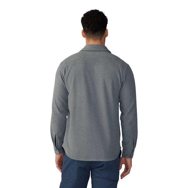 Mountain Hardwear Microchill Foil Skjorte Med Lange ærmer Grå S Mand