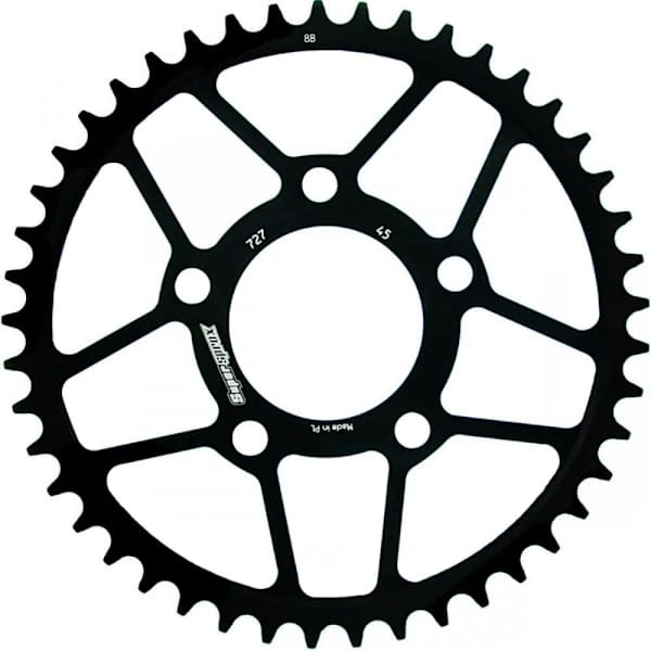Supersprox Steel Bmw 525x45 Rfe727x45blk Takaratas Hopeinen 45t