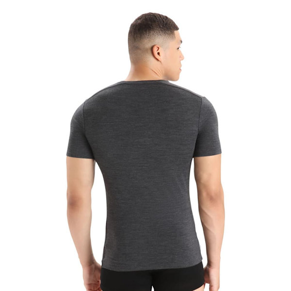 Icebreaker Merino 150 Anatomica Kortærmet Baselayer Grå XL Mand