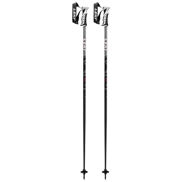 Leki Alpino Polakker Qntm Sort 135 cm