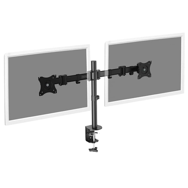Digitus Universal Dual Monitor Stand With Clamp Mount Sort Max 16 kg