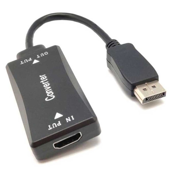 Euroconnex Hdmi Til Displayport-adapter 0345 Sort