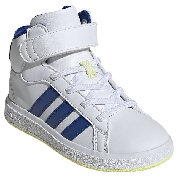 Adidas Grand Court Mid Skor Vit EU 38 2/3 Pojke