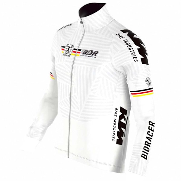 Bioracer Langærmet Trøje Belgium Icon Tempest Termal Hvid XS Mand