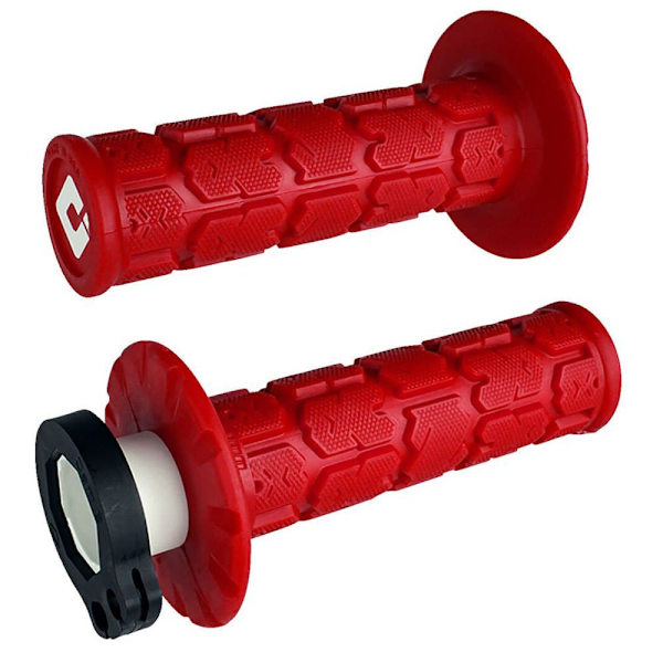 Odi Rogue Lock On Dark Håndtag Rød