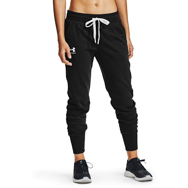 Under Armour Sweat Bukser Rival Sort XS Kvinde