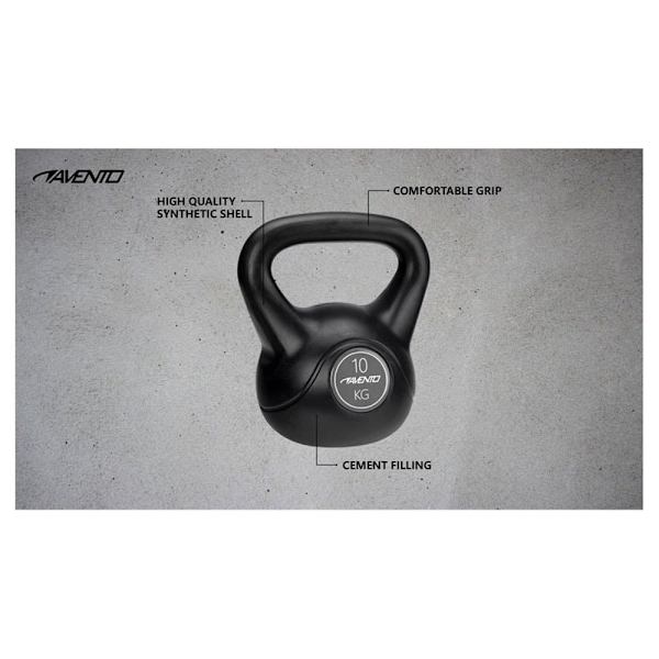 Avento Plastic Concrete 10kg Sort 10 kg
