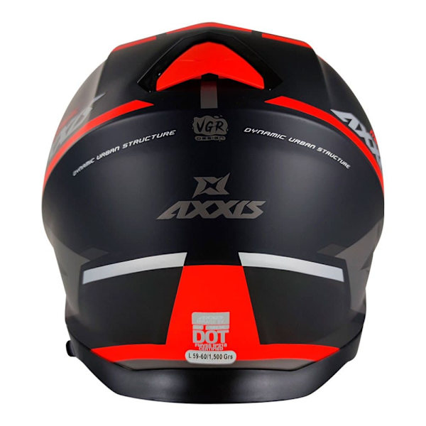 Axxis Of504sv Mirage Sv Damasko B5 åben Hjelm Flerfarvet S