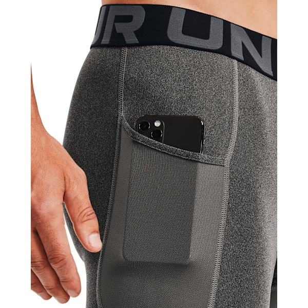 Under Armour Kompression Långa Shorts Heatgear Grå M / Regular Man