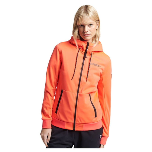 Superdry Jacka Code Tech Softshell Orange XS Kvinna