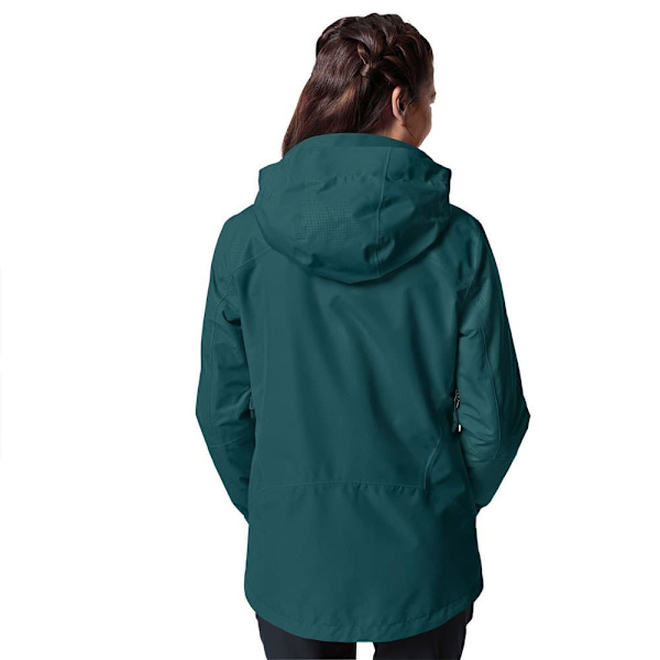 Vaude Täysi Vetoketjullinen Sadetakki Elope 3 In 1 Vihreä 36 Nainen