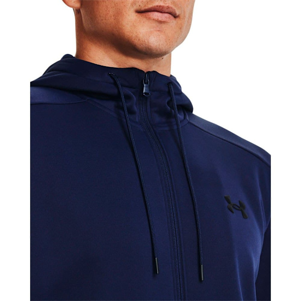Under Armour Full Vetoketjullinen Villapaita Armour Fleece Sininen L Mies