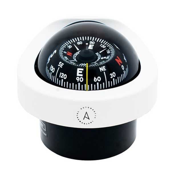 Autonautic Instrumental Infällt Kompass Koniskt Kort C12/110-0014 Silver