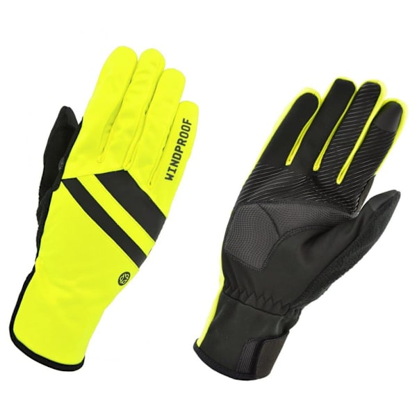 Agu Windproof Essential Handsker Gul,Sort 2XL Mand