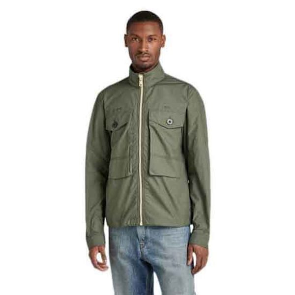 G-star Overshirt Long Pocket Track Grøn M Mand