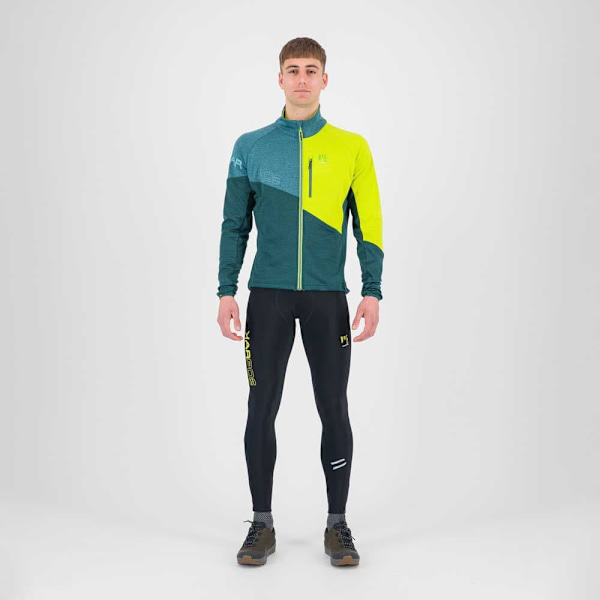 Karpos Full Dragkedja Fleece Val Viola Grönt S Man