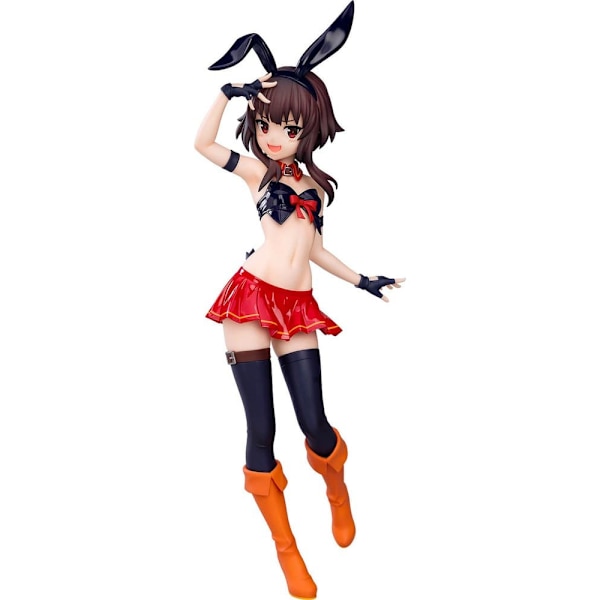Max Factory Pop Up Parade Statue Megumin Bunny Ver L Størrelse Kono Subarashii Sekai Ni Shukufuku O! 23 Cm Orange