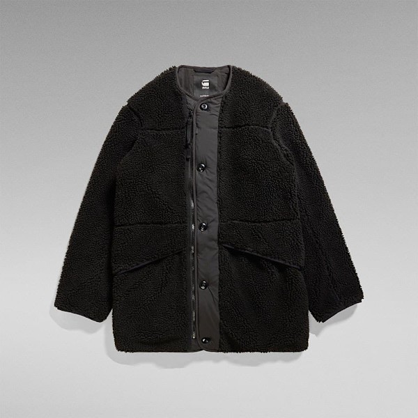 G-star Jakke Teddy Grå XS Kvinde