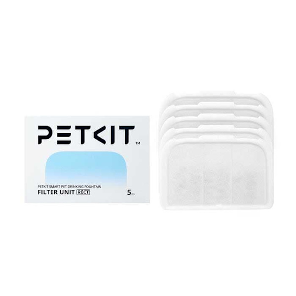 Petkit Filter Unit Rect For Eversweet Max Only Langaton Vesipumppu Vaihdettava 5 Yksiköt