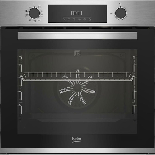 Beko Bbie12300xmp 72l Rustfri Stål Rengøring Pyrolytisk Ovn Rustfrit stål