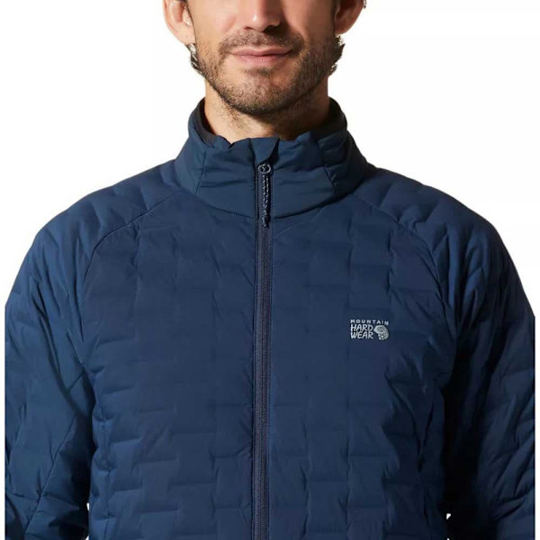 Mountain Hardwear Stretch 1986171 Dunjakke Blå XL Mand