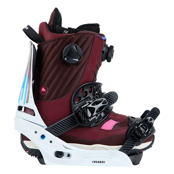Burton Kvinna Snowboard Bindningar Lexa X Est Silver S