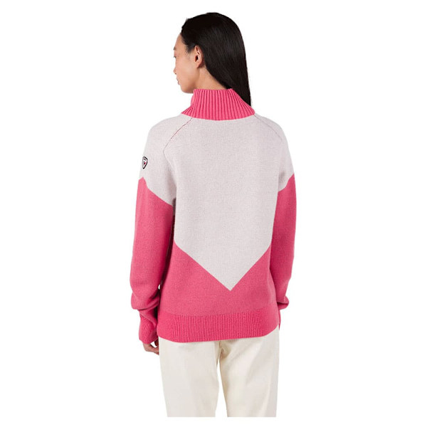 Rossignol Cieloalto Turtle Neck Tröja Rosa XL Kvinna