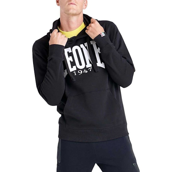 Leone Apparel Luvtröja Big Logo Basic Blå S Man