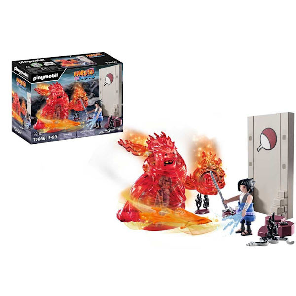 Playmobil Rakennuspeli Sasuke Vs. Itachi Punainen