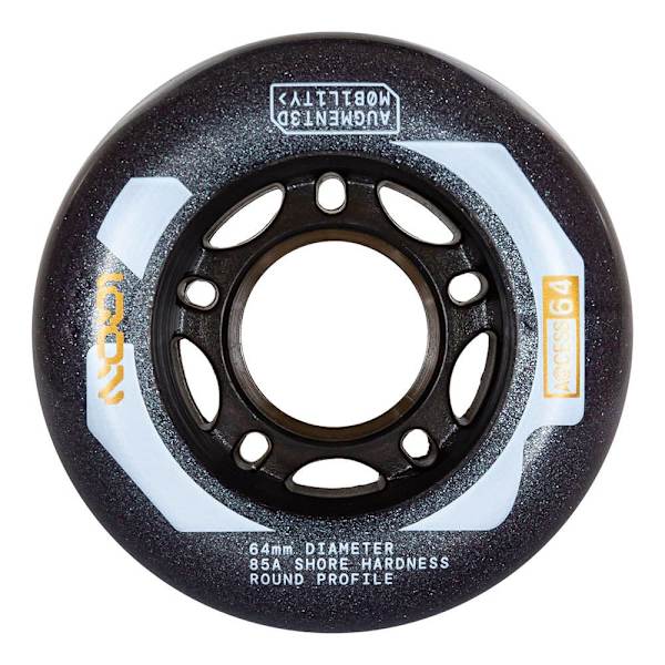Iqon Skøjter Hjul Access 64 85a 4 Enheder Gylden 64 mm