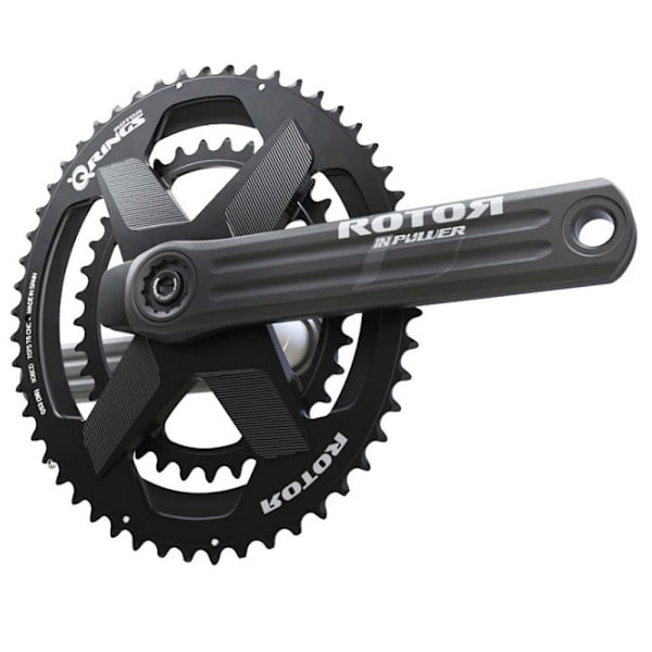 Rotor Suoraan Kiinnitettävä Tehomittari Inpower Oval Musta 170 mm / 50/34t
