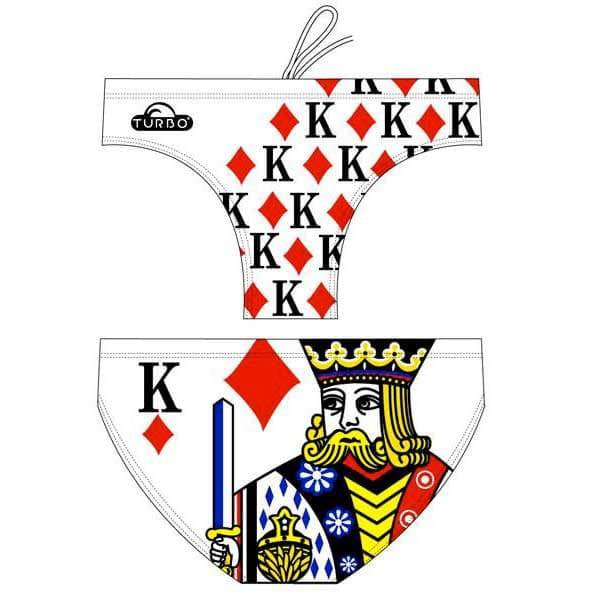 Turbo Simning Kalsonger King Of Hearts Flerfärgad 2XL Man