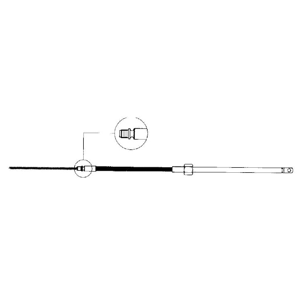 Ultraflex Rorkabel M58 Søvfarvet 11´