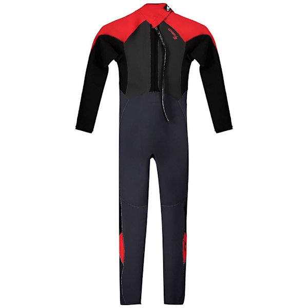 O´neill Wetsuits Tilbage Zip Suit Boy Epic 3/2 Mm Rød,Sort,Grå 12 Years