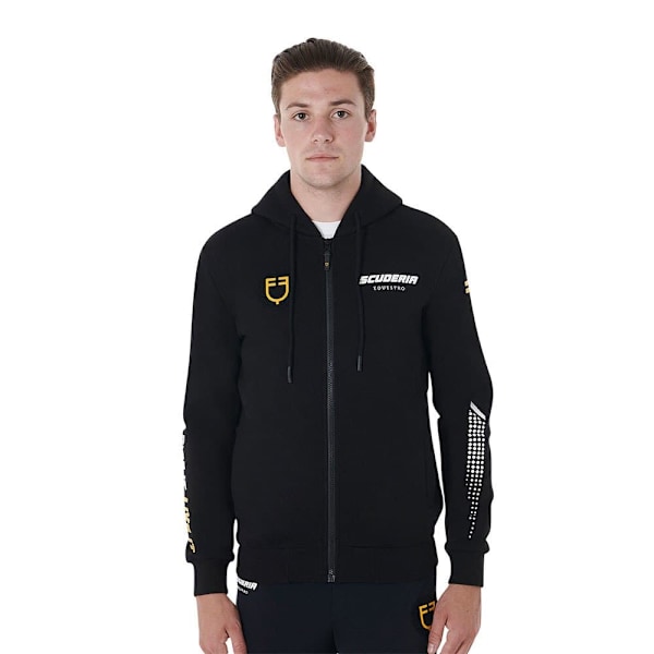 Equestro Scuderia Collection Sweatshirt Med Lynlås Sort S Mand