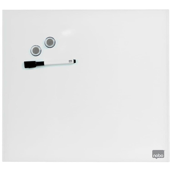 Nobo Magnetisk Whiteboard I Glas 30x30 Cm