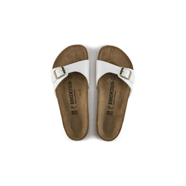 Birkenstock Sandaler Madrid Bs Hvid EU 40 Kvinde