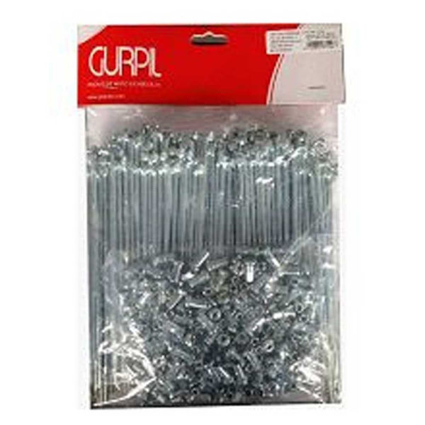 Gurpil Motorcycle Spokes 90º 200 Units Søvfarvet 220 x 4.00 mm