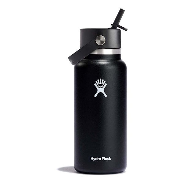 Hydro Flask Leveä Flex Straw Cap Thermo 947ml Musta