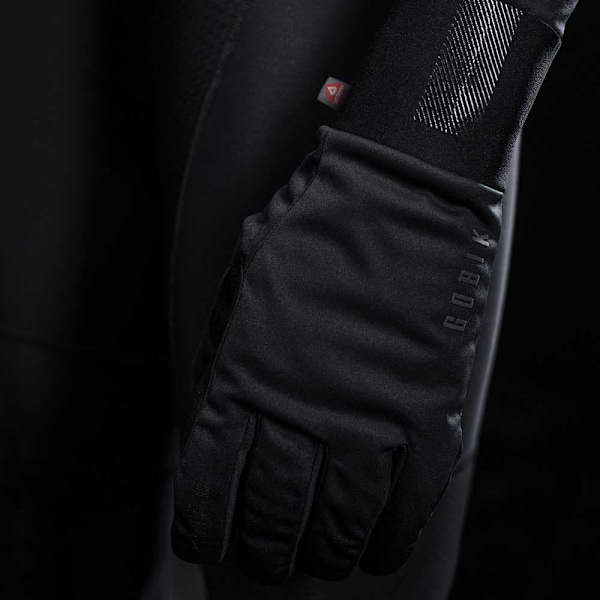 Gobik Pitkät Hanskat Primaloft Nuuk Musta 2XL Mies