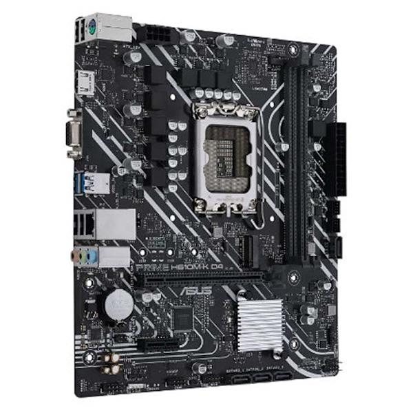Asus Bundkort Prime H610m-k D4 Sort