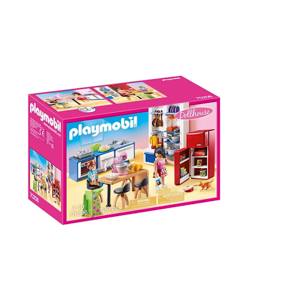 Playmobil Køkken Dollhouse Flerfarvet