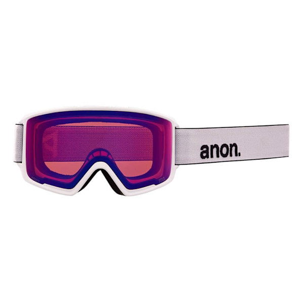 Anon Mfi®+vara -linssin Laskettelulasit M3 Valkoinen Perceive Sunny Onyx/CAT4+Perceive Variable Violet/CAT2