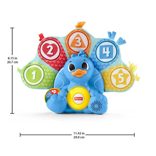 Fisher Price Royal Turkey Links Educational Game Blå