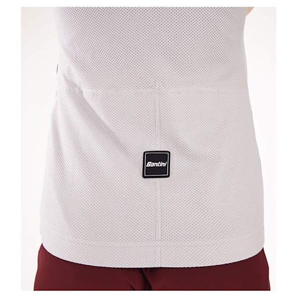 Santini Stone Slim Fit Tech T-shirt Beige L Kvinde