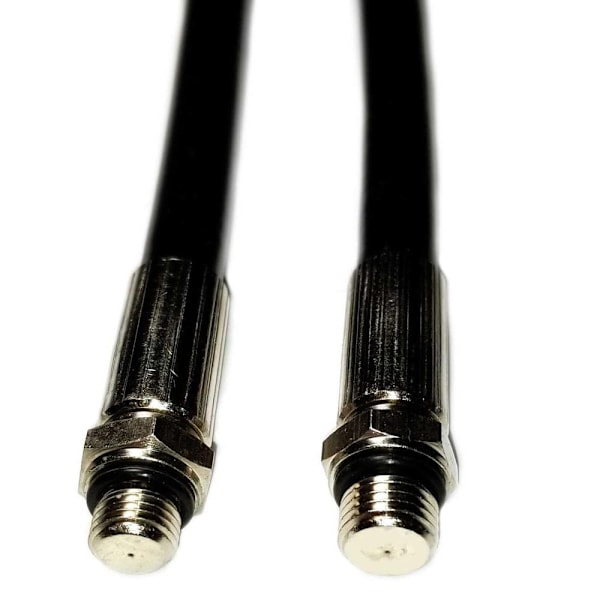 Metalsub Hp Computer Slange Til Scubapro/oceanic Male Sort 81 cm
